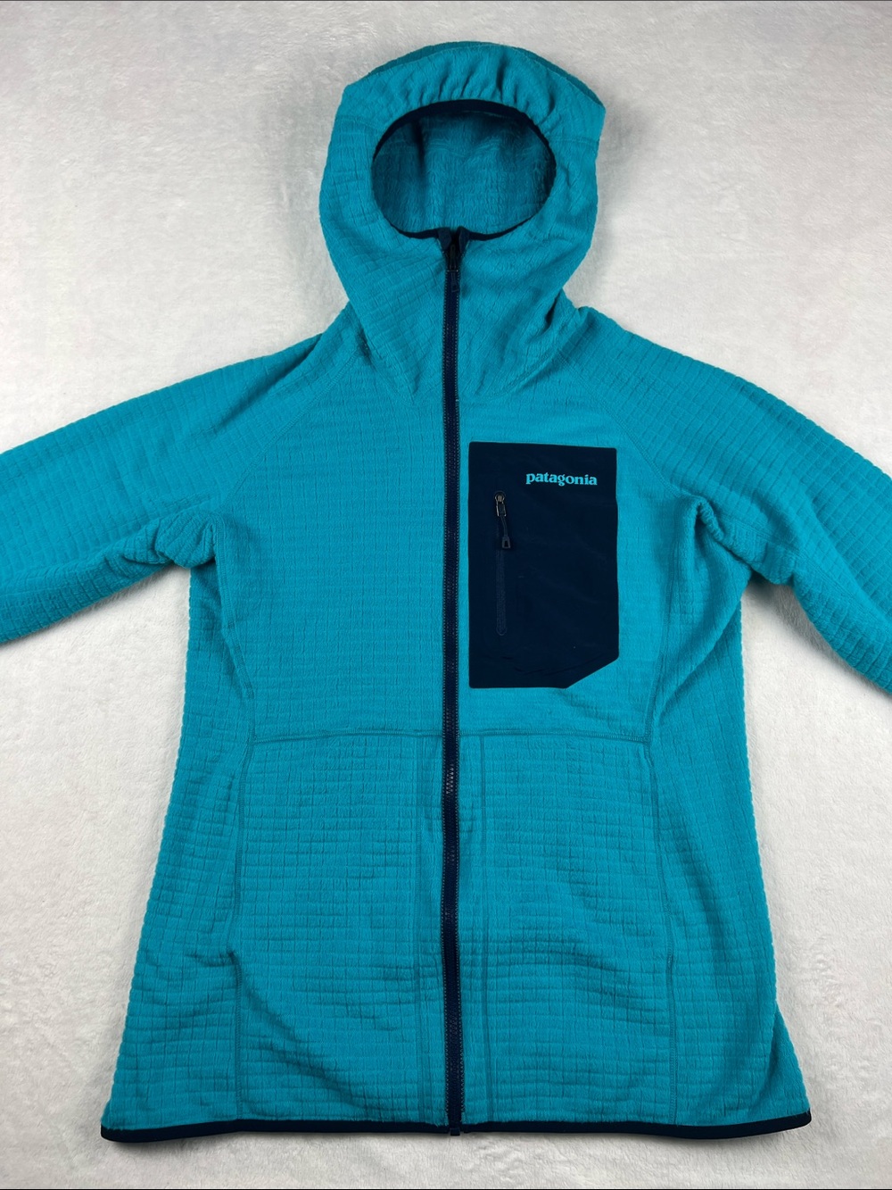 Patagonia R3 Regulator Hoody Fleece Jacket Women’s Large Reversible - Picture 2 of 11